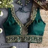 Tew Heavy Pure Soft Roman Silk Sequence Work Fancy Blouse